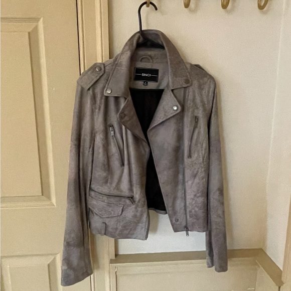 Faux leather jacket - Picture 2 of 4